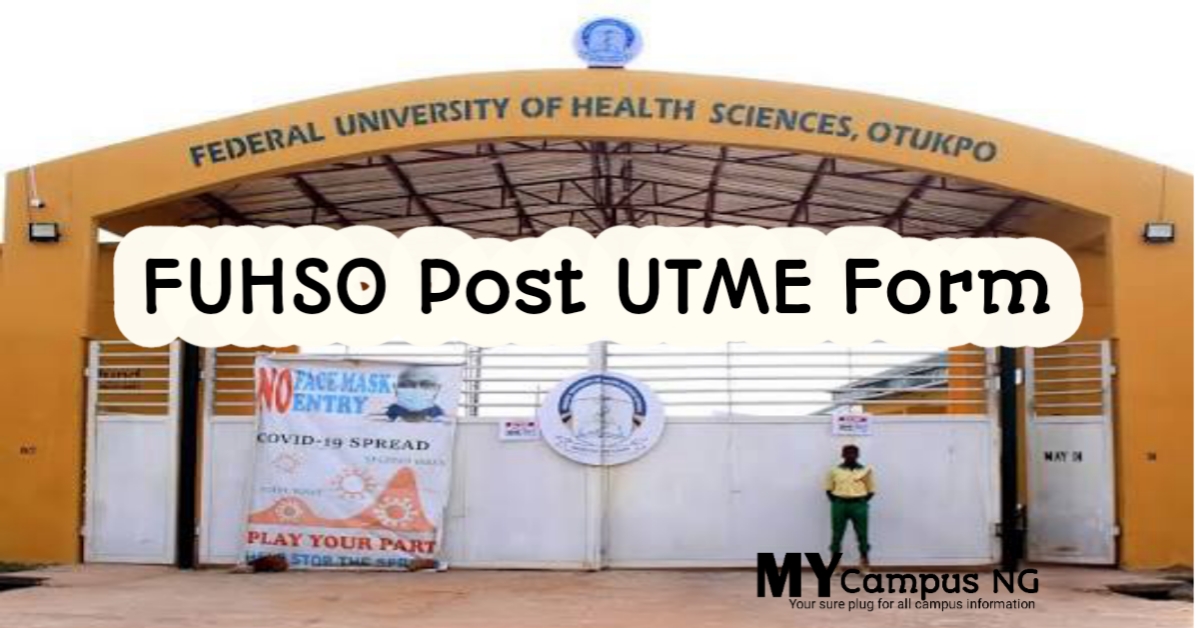 FUHSO Post UTME Form