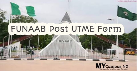 FUNAAB Post UTME Form